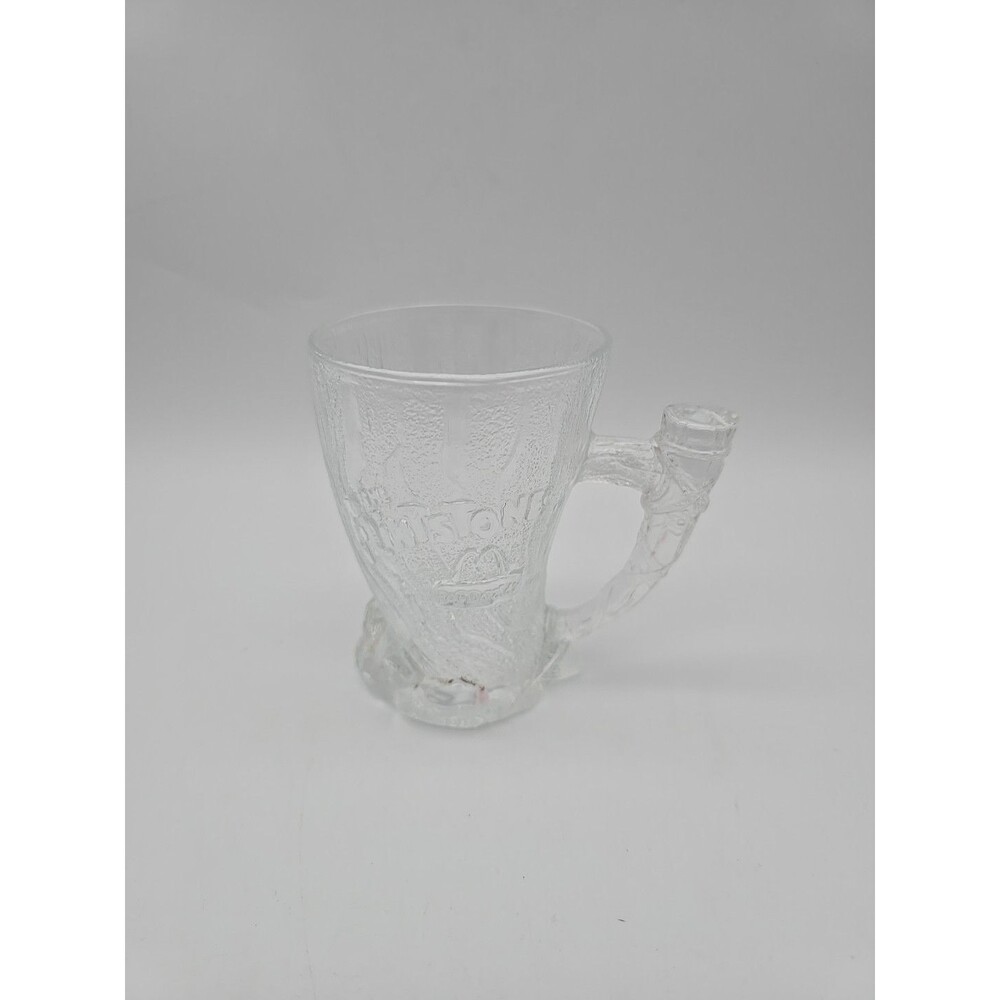 Flintstones Glass McDonald's 1993 ROC Donalds Mammoth Mug Vintage Made In France